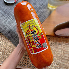 天津国顺圆火腿5斤约2350g猪肉特大粗香肠网红瘦肉肠汉堡专用