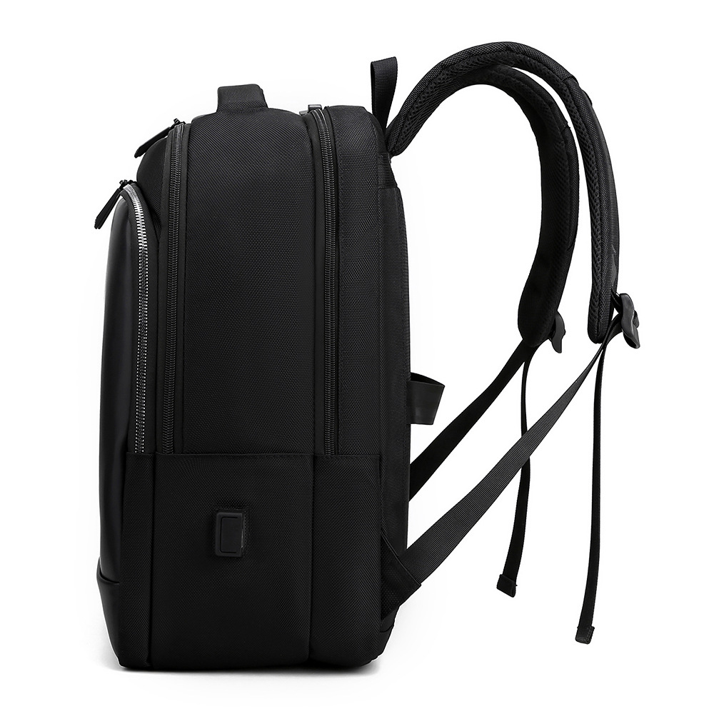 Cross-Border Men's Business Bag Laptop Bag Multifunctional USB Backpack Large Capacity Backpack Printable Logo