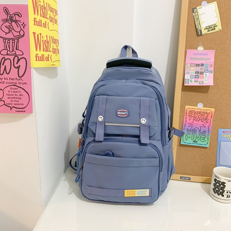 Large Capacity Women's Backpack Casual Travel Computer Backpack Female High School Junior High School Student Schoolbag College Student