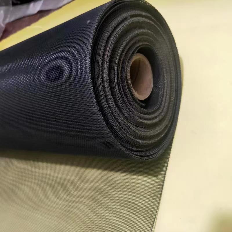 不锈钢高透网 喷涂不锈钢纱网 防虫高清高透网 黑色自装防鼠窗纱