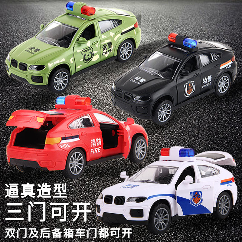 Tiktok Delivery Children's Toys Boys' Educational Inertia Toy Car Engineering Car Model Night Market Stall Toys Wholesale