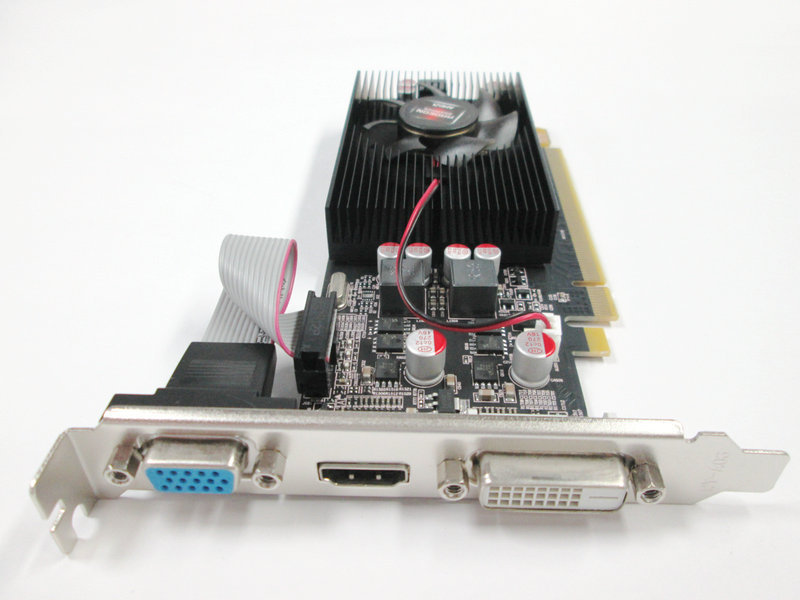 全新r7 350显卡4g d5 128bit 半高 刀卡 全高通用