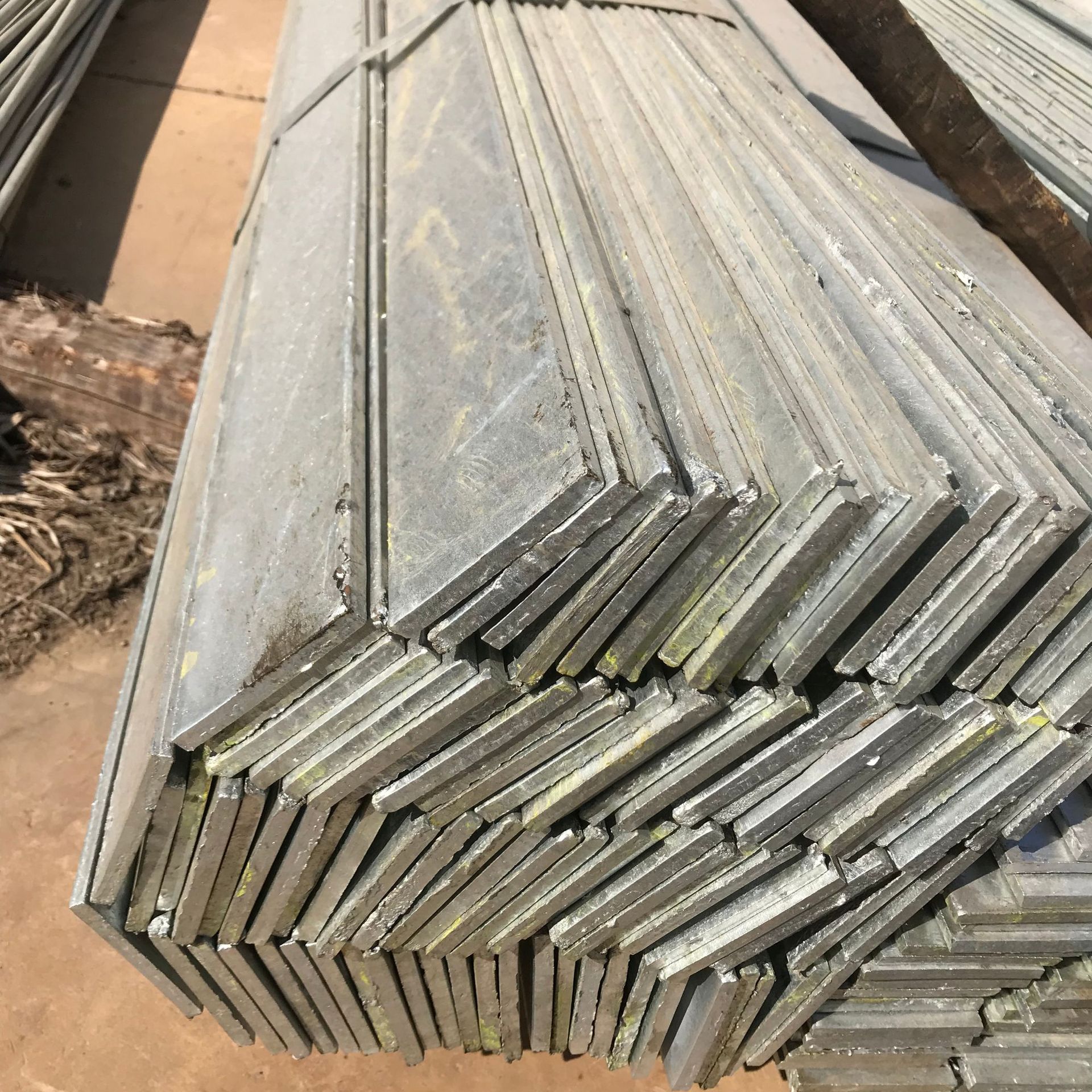 贵州厂家销售热镀锌扁钢 50---100规格齐全 防雷接地 热轧扁钢