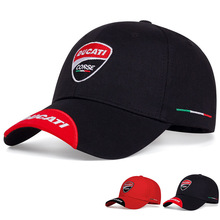 新款ducati杜卡迪帽子F1赛车摩托车车迷精典户外休闲运动棒球帽子