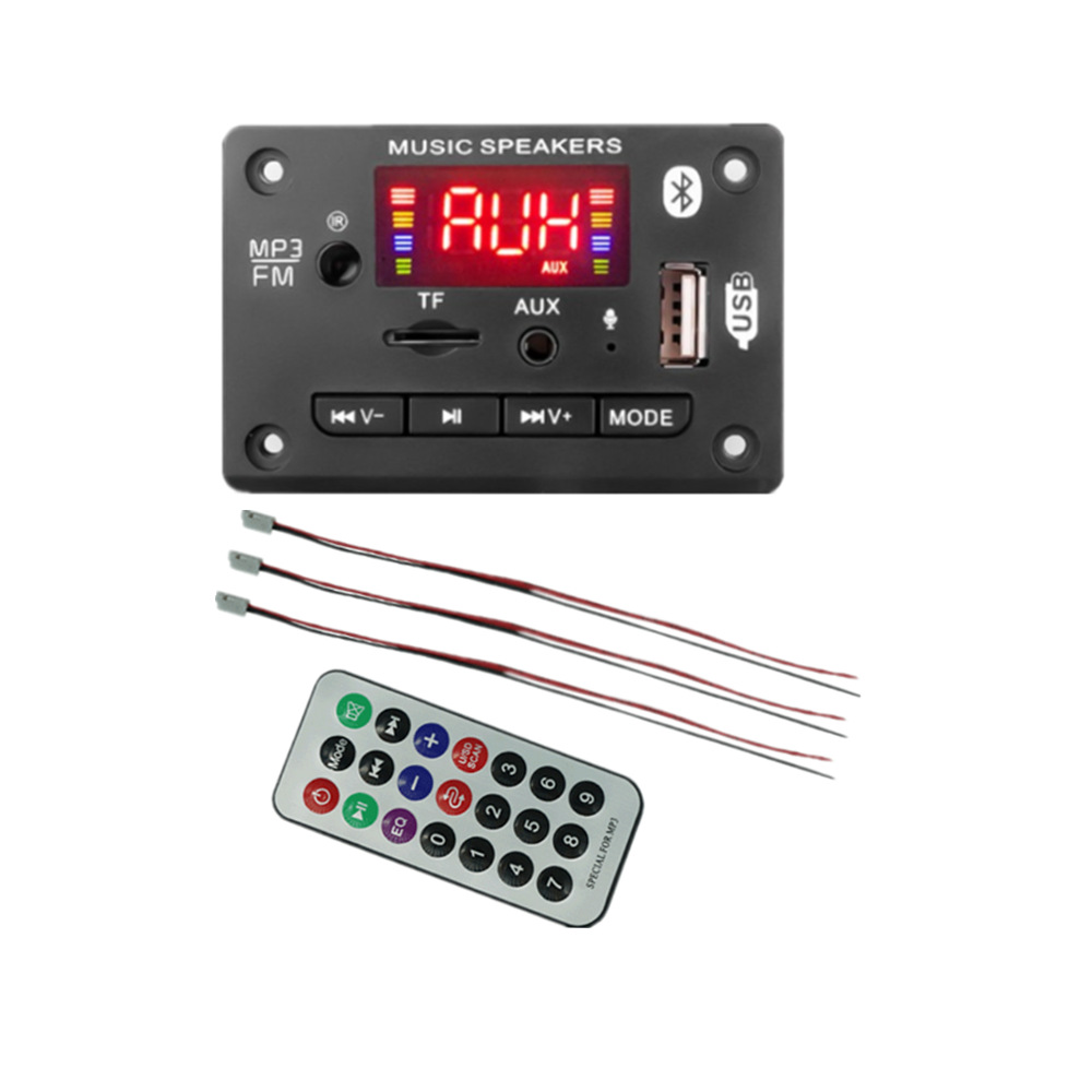 工厂直供mp3解码功放板大功率2*25w蓝牙板带彩屏显示支持蓝牙通话