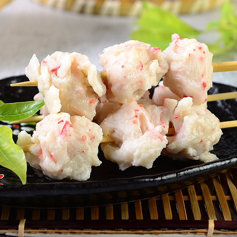 安井仿龙虾球速冻火锅丸子麻辣烫关东煮食材虾丸仿虾球2.5kg一包