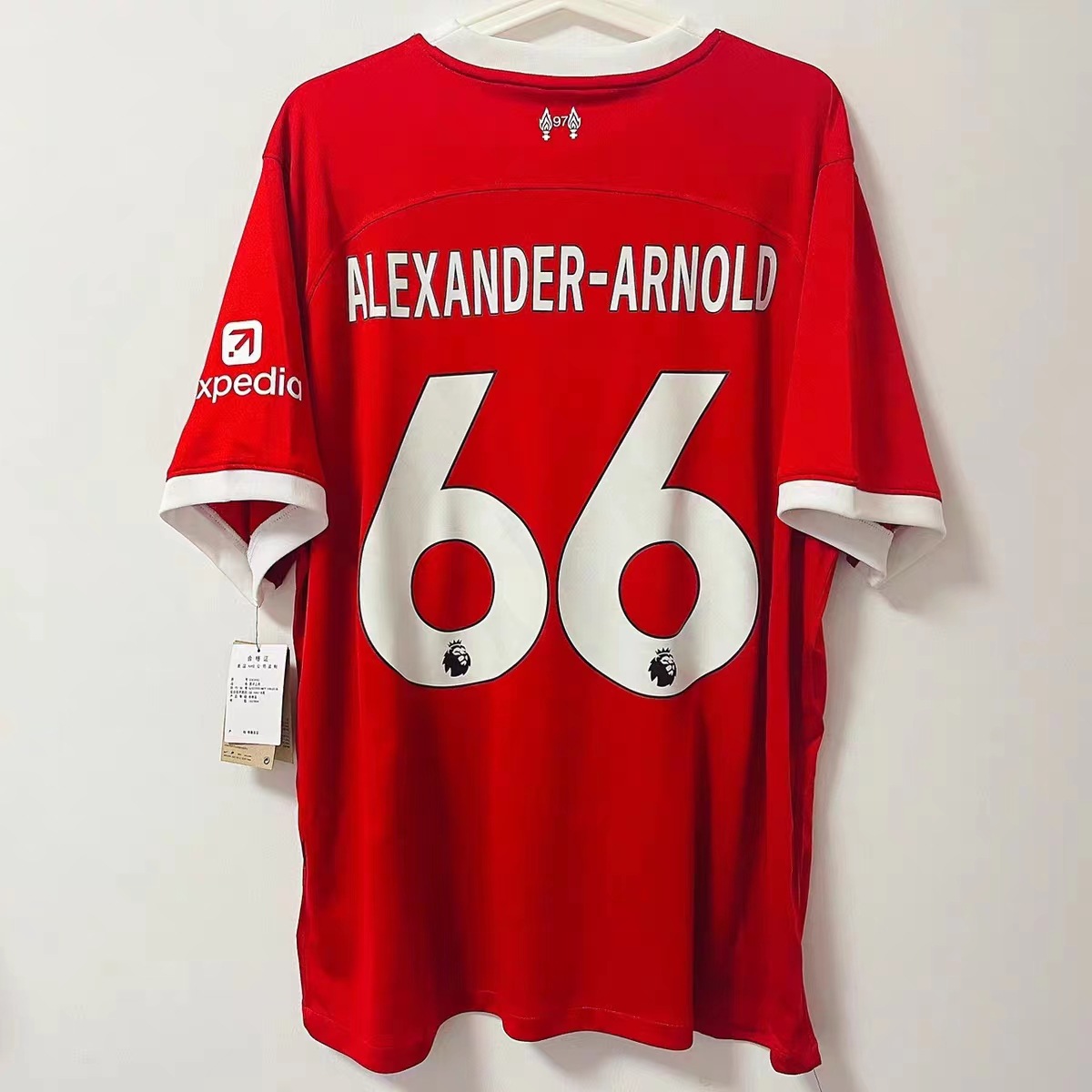 23-24新款利物浦球衣主场11号萨拉赫球迷版liverpool jerseys