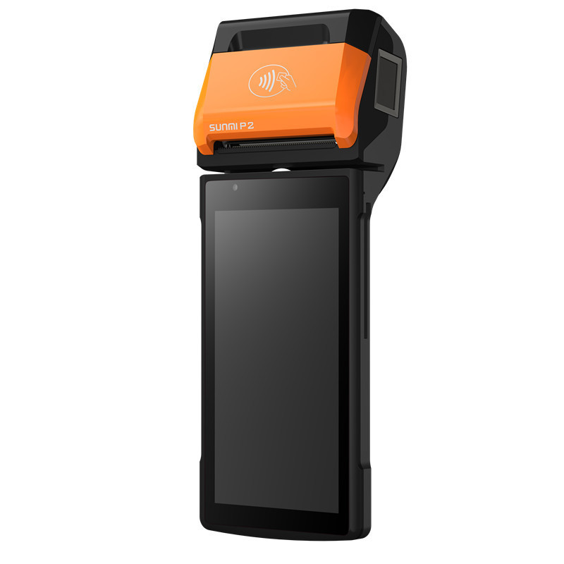 sunmi商米p2手持安卓收银机中文海外版零售餐饮服装进销存打印机