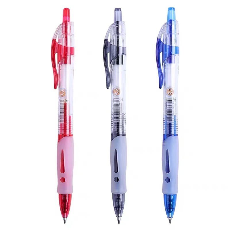 Chenguang Gp1163 Gel Pen Student Ball Pen Office Plastic Carbon Black 0.5 Gel Pen Office Special Wholesale