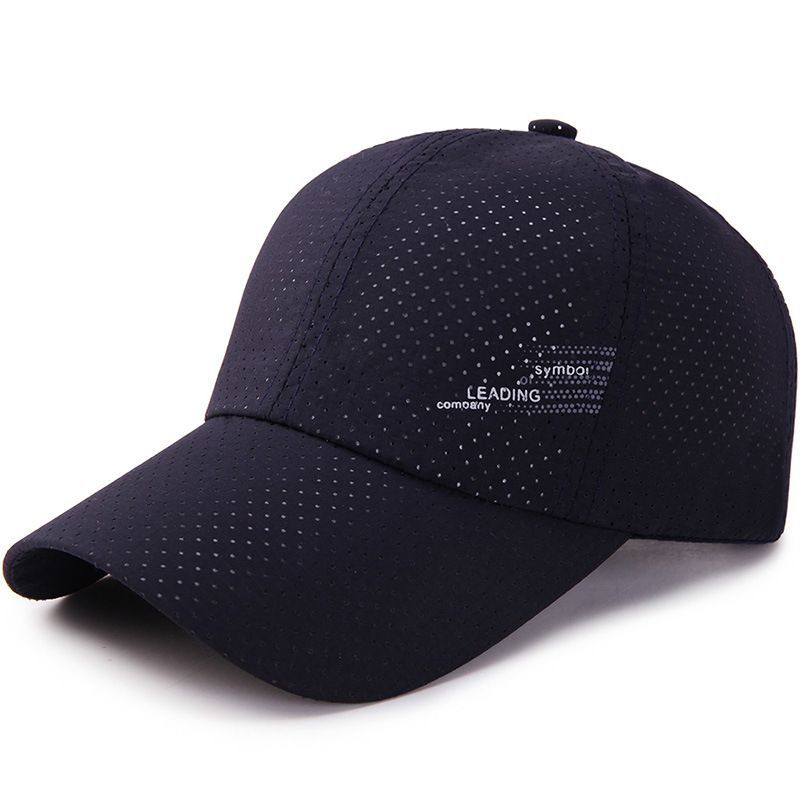 Hat Men's Summer Sun Protection Sun Hat Men's Sun Hats Casual Double Printed Quick-Drying Baseball Cap Female Fashion Brand Peaked Cap