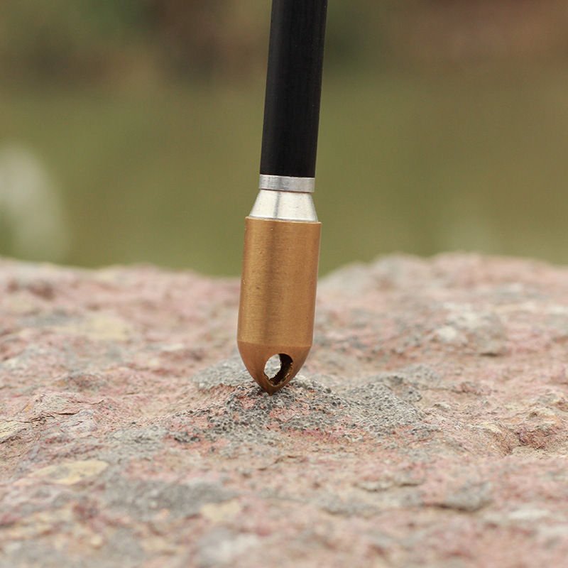 铜鸣笛箭头 弓箭射击配件器材信号哨子 户外鸣笛金属箭头现货批发