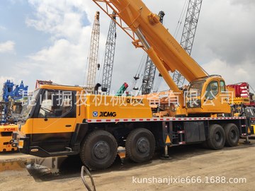 二手徐工70k吊车 70吨汽车吊 xcmgqy70 起重机 5节臂-阿里巴巴