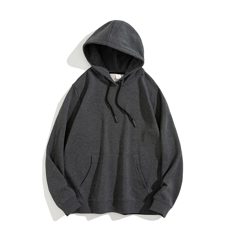 重磅连帽卫衣纯棉大毛圈宽松马卡龙糖果色ins潮diy班团服刺绣logo