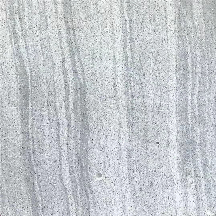 灰色木纹水磨石 灰洞石无机水磨石 灰白直条纹人造石室内墙面地砖