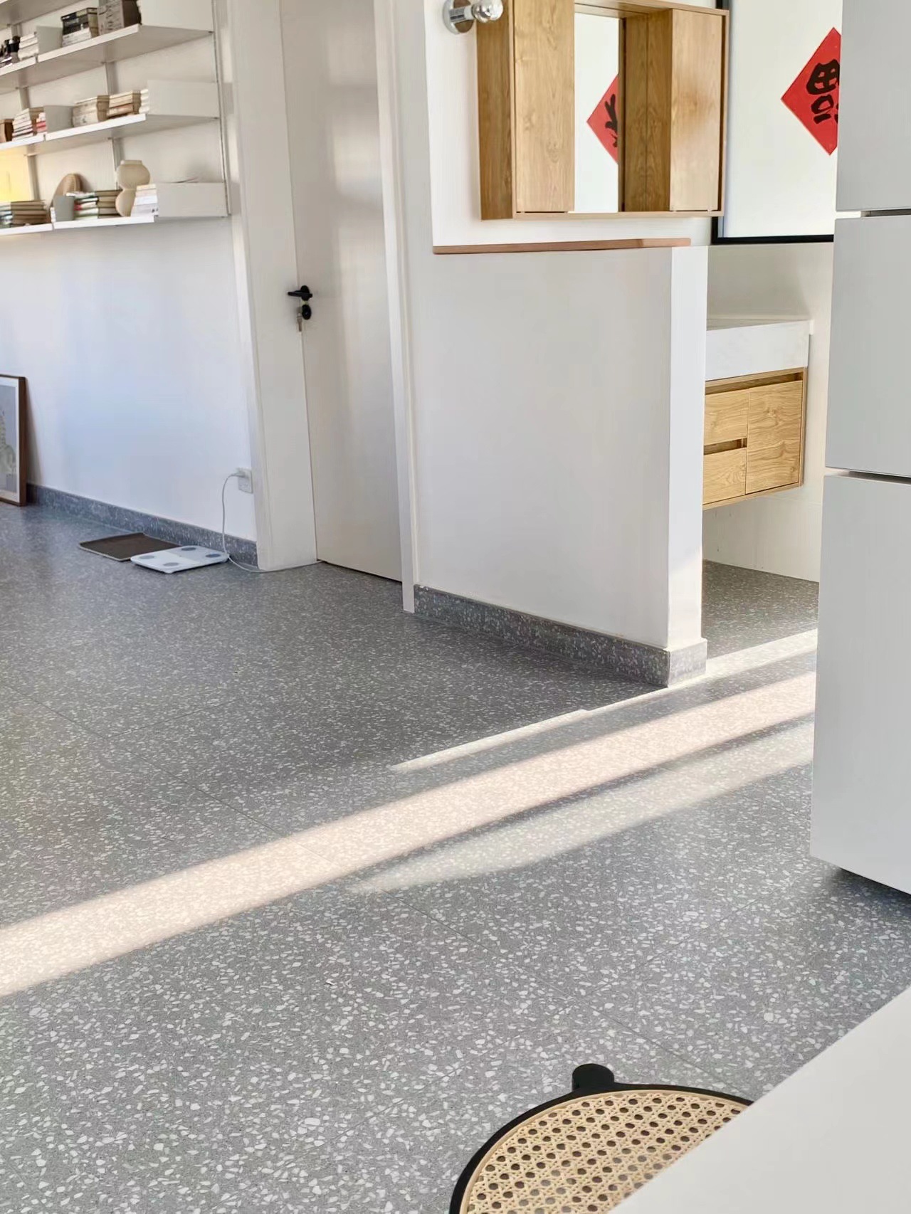 彩色水磨石瓷砖酒吧餐厅店瓷砖600x1200哑光客厅卧室阳台墙砖地砖