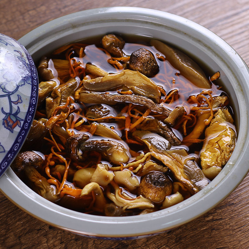 七彩菌汤包干货煲汤羊肚菌云南特产菌菇包野生菌汤料包批发价