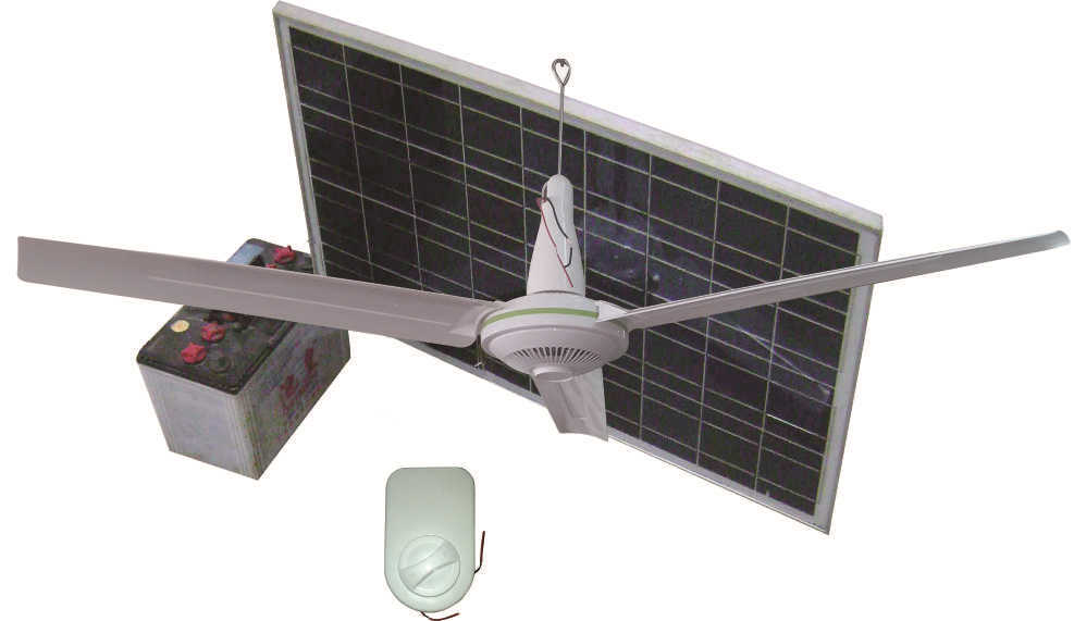 12v 太阳能 48寸 应急吊扇
