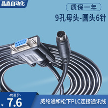 威纶通MT TK6070/71IQ/IP触摸屏与FP0/FP2/FPX PLC连接线通信线