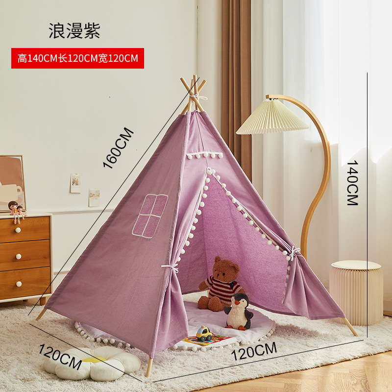 Cross-Border Children's Indoor Tent Indian Home Amazon Outdoor Princess Castle Toy Play House House Wholesale