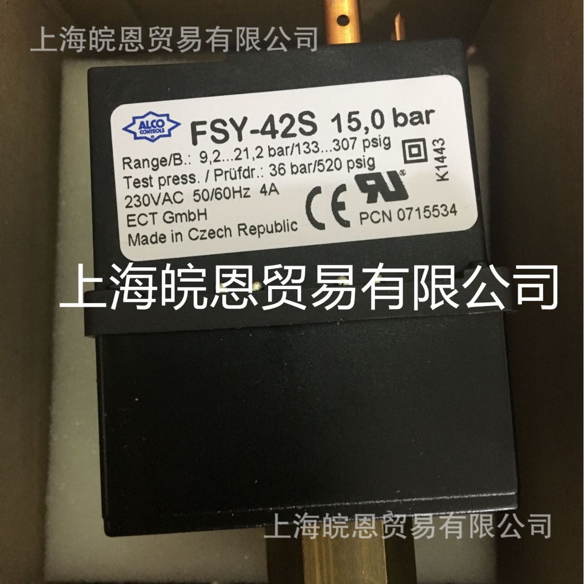 ALCO PS3-RIS(PCN 0716407)PS3-R1S 艾柯EMERSON艾默生压力开关