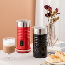 咖啡器具家用奶泡器 不锈钢电动冷热奶泡机 全自动咖啡奶茶打奶器