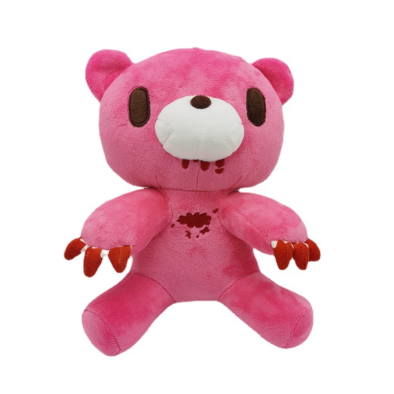 跨境新品gloomy bear plush 小粉熊公仔暴力熊 卡通毛绒玩具