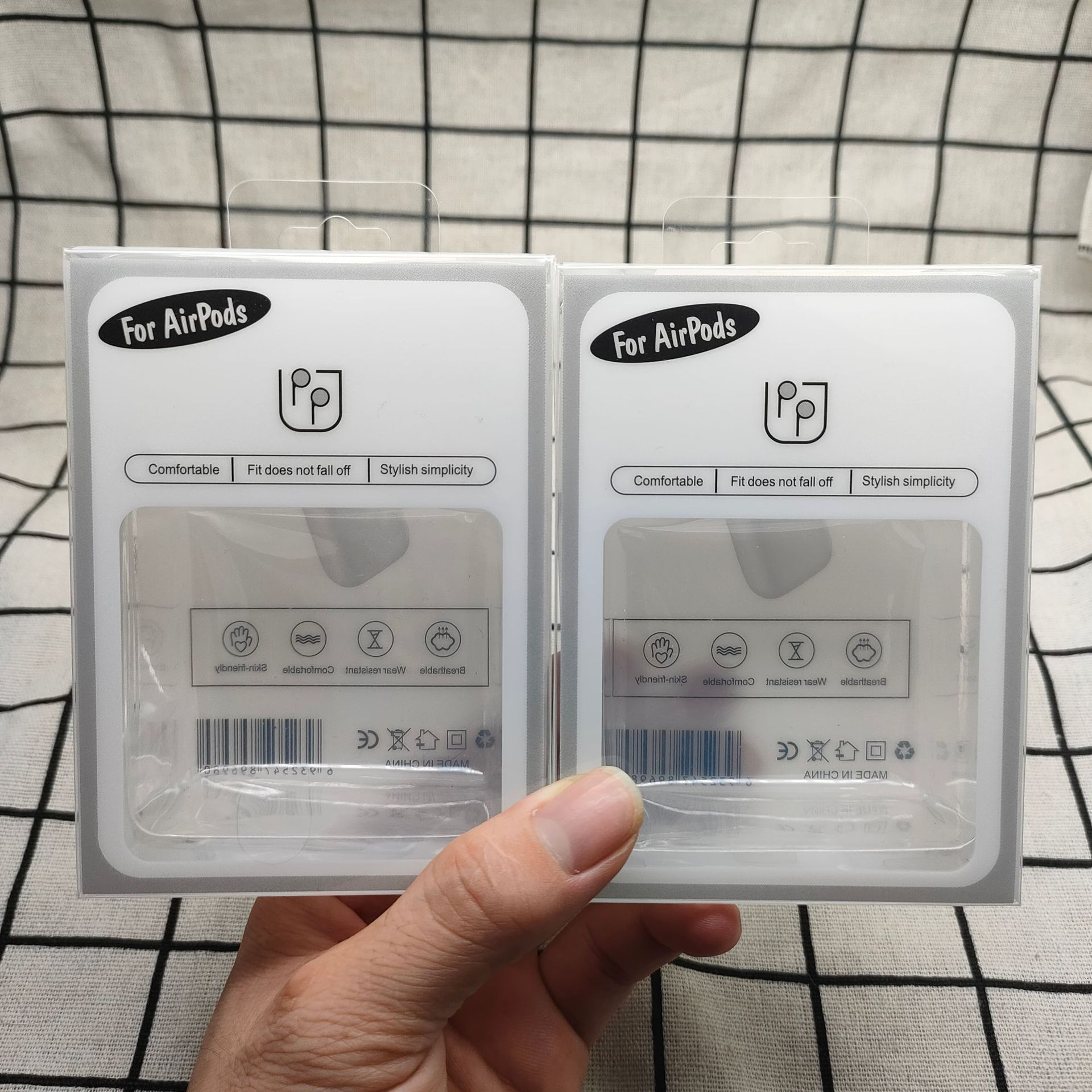 用苹果airpodspro蓝牙耳机包装盒 airpods耳机保护套pvc吸塑包装