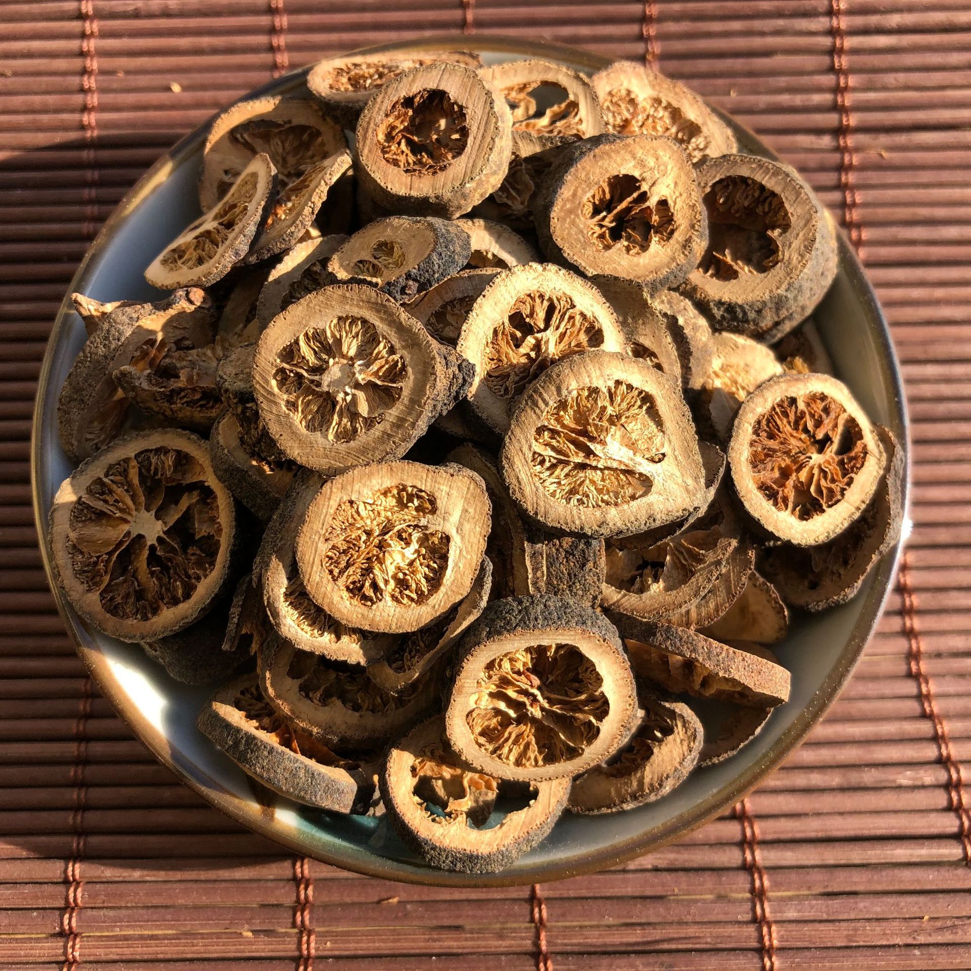 厂家徽信远道地中药材不熏硫磺新货青皮选装青皮片四花青皮