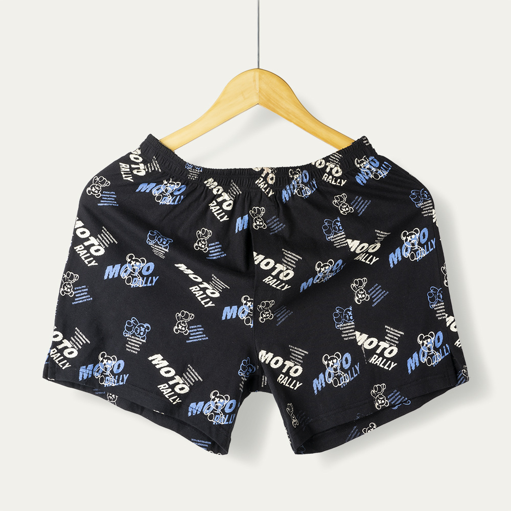 男生内裤批发 全棉阿罗裤纯棉潮流印花睡裤哈罗裤 男士内裤