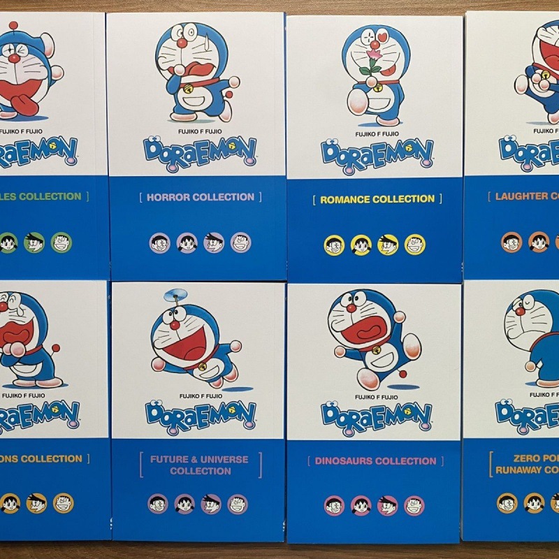 英文doraemon 哆啦a梦 机器猫经典漫画 8册-阿里巴巴