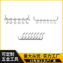 洞洞板挂钩五金工具套装货架孔板超市墙面80PC洞洞板工具挂钩吊钩