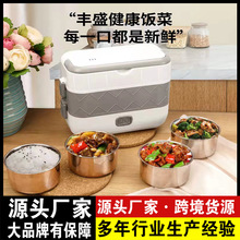 电热饭盒可插电加热保温内胆可拆上班族便携式热菜蒸煮便多功能