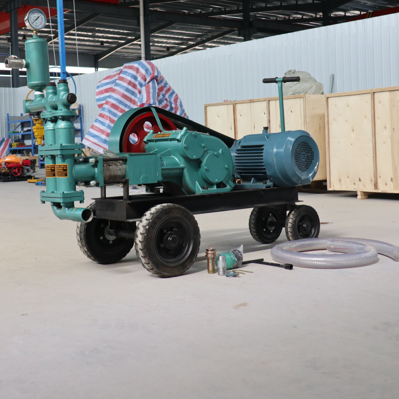矿用建筑砂浆注浆机 隧道工程注浆机 活塞式双缸砂浆注浆泵现货