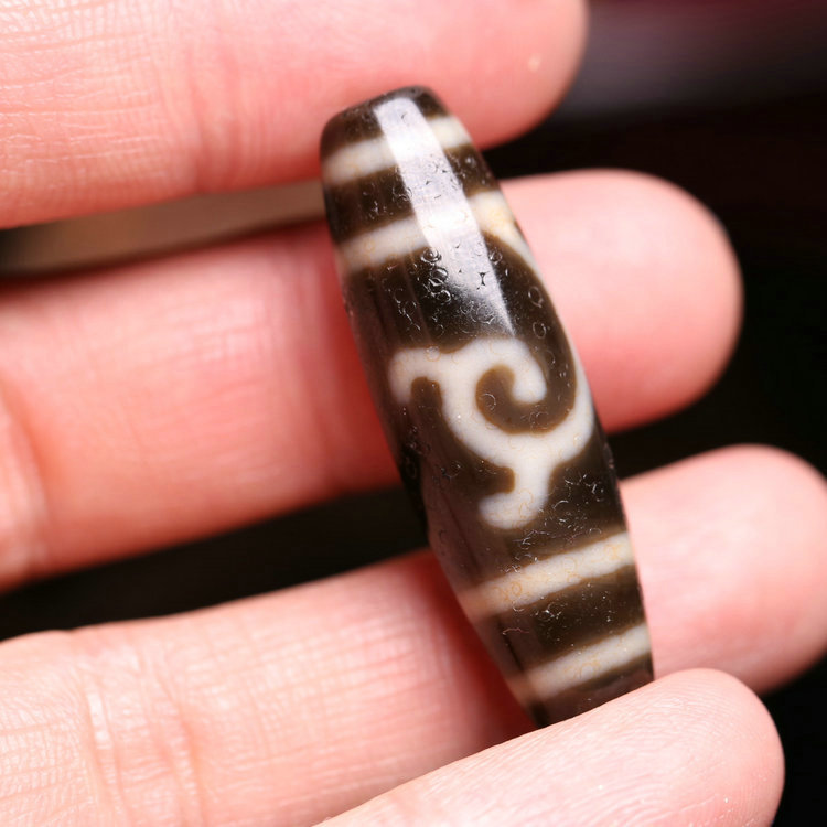 【一物一图可代发】西藏天珠台湾工艺风化玛瑙天珠绿度母天珠配珠