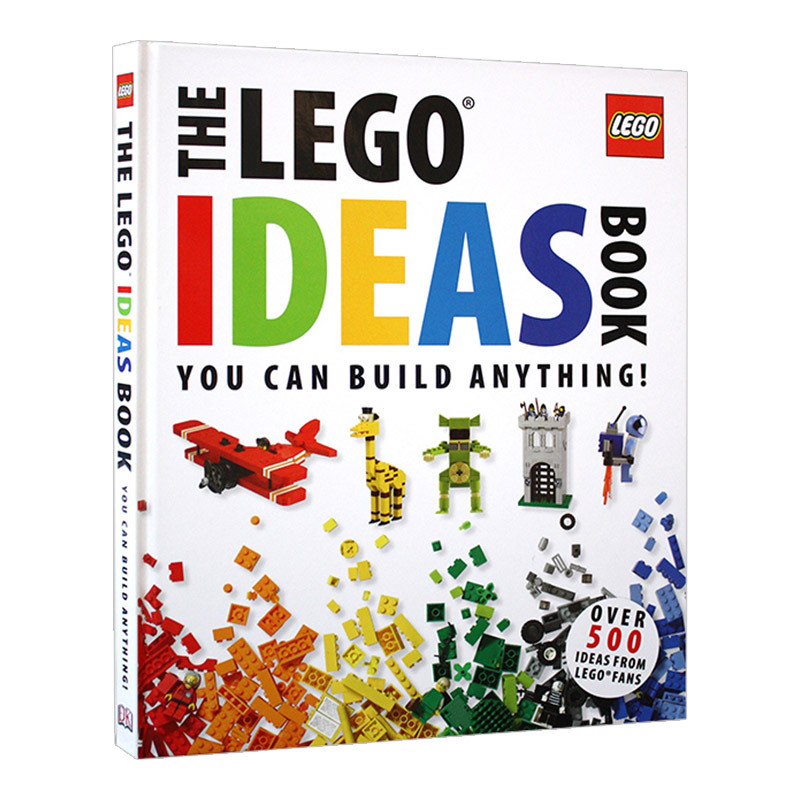乐高教具组装玩具书 英文原版 the lego ideas book 乐高创意手册