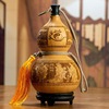 Wine gourd ancient costume Wine Container To fake something antique Decoration outdoors Carry beeswax Seepage flagon One piece wholesale Cross border