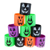 novel Halloween Rainbow Circle Plastic Coil Piles of music interest children Halloween Toys Source of goods