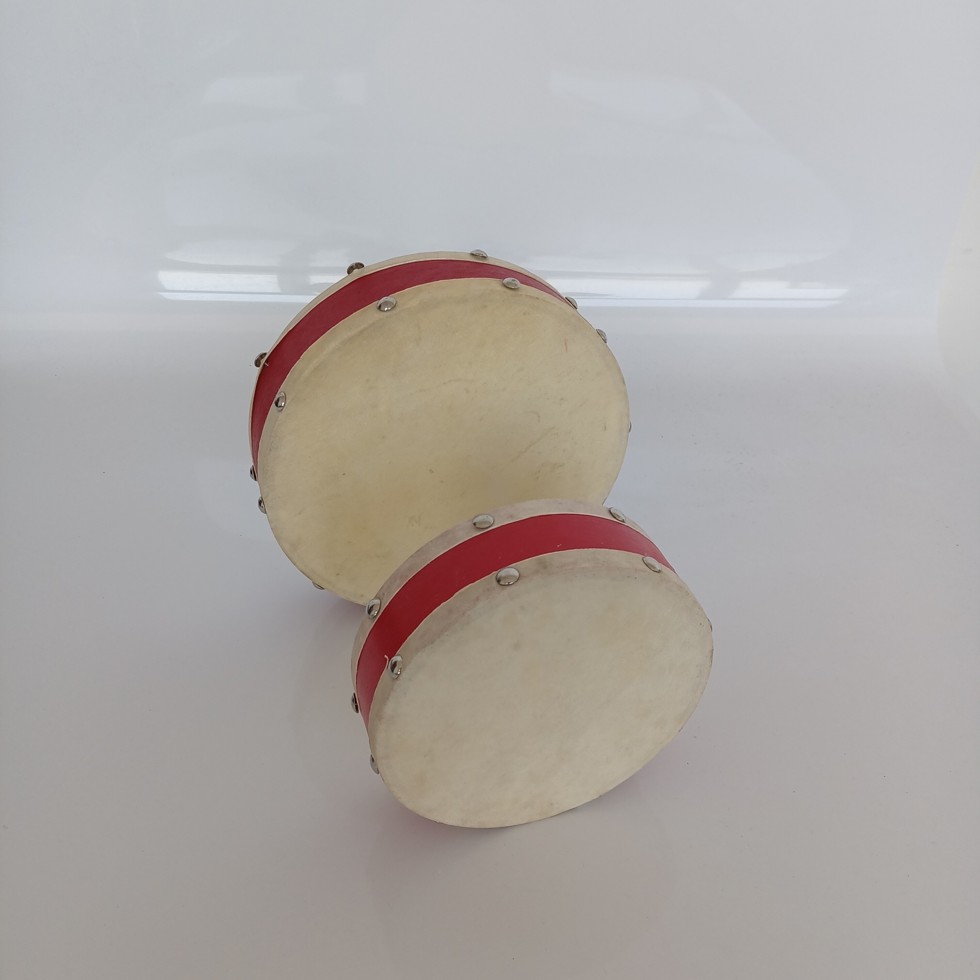 奥尔夫乐器/幼教教具/打击乐器/手鼓 双面羊皮鼓 手拍鼓-阿里巴巴