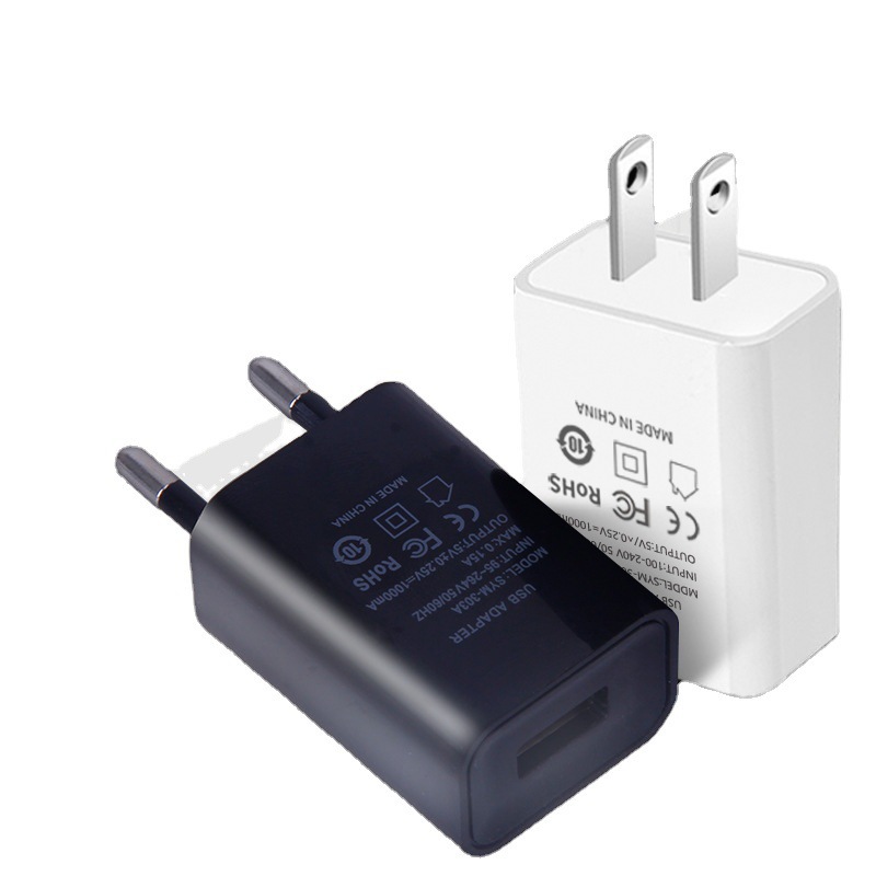 Running Quantity Price 5v1a Charger Plug American Standard 5v1a Power Adapter Mobile Phone Charger USB Charging Head