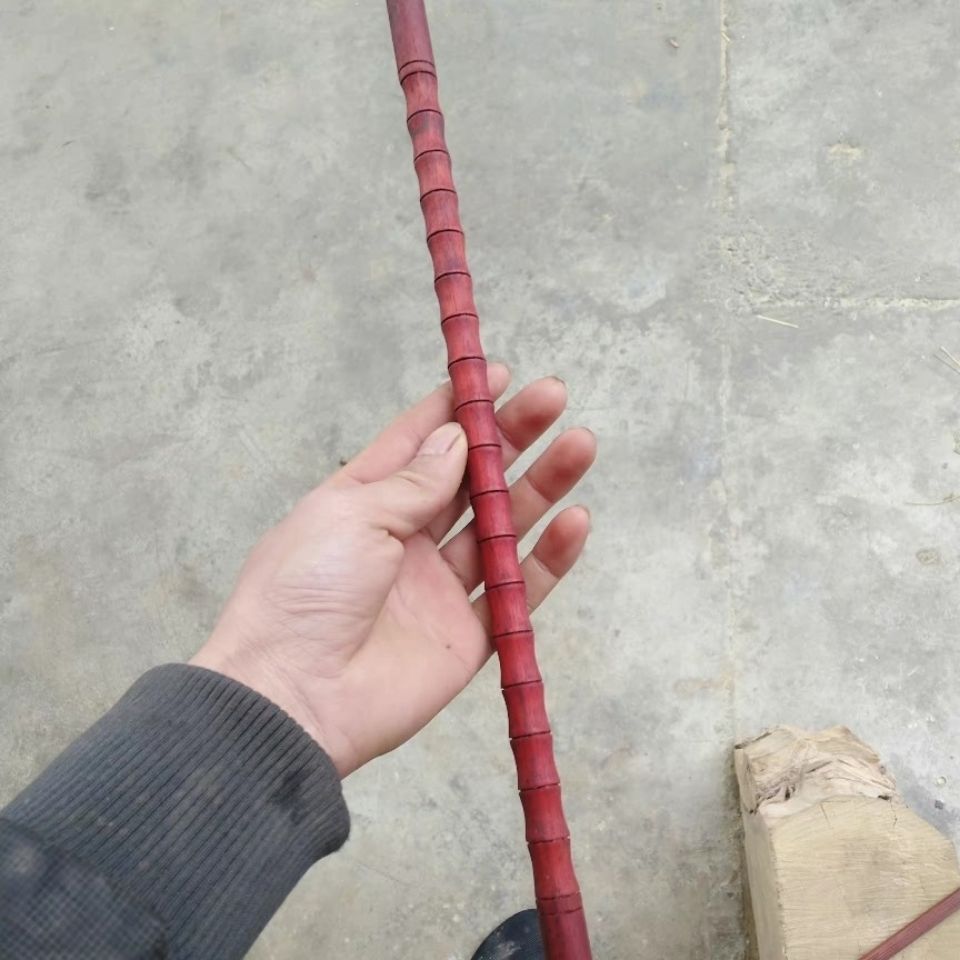 画眉鸟笼配件精品檀木锻炼站杠沙画眉鸟练爪磨沙竹节站杠画眉跳杠