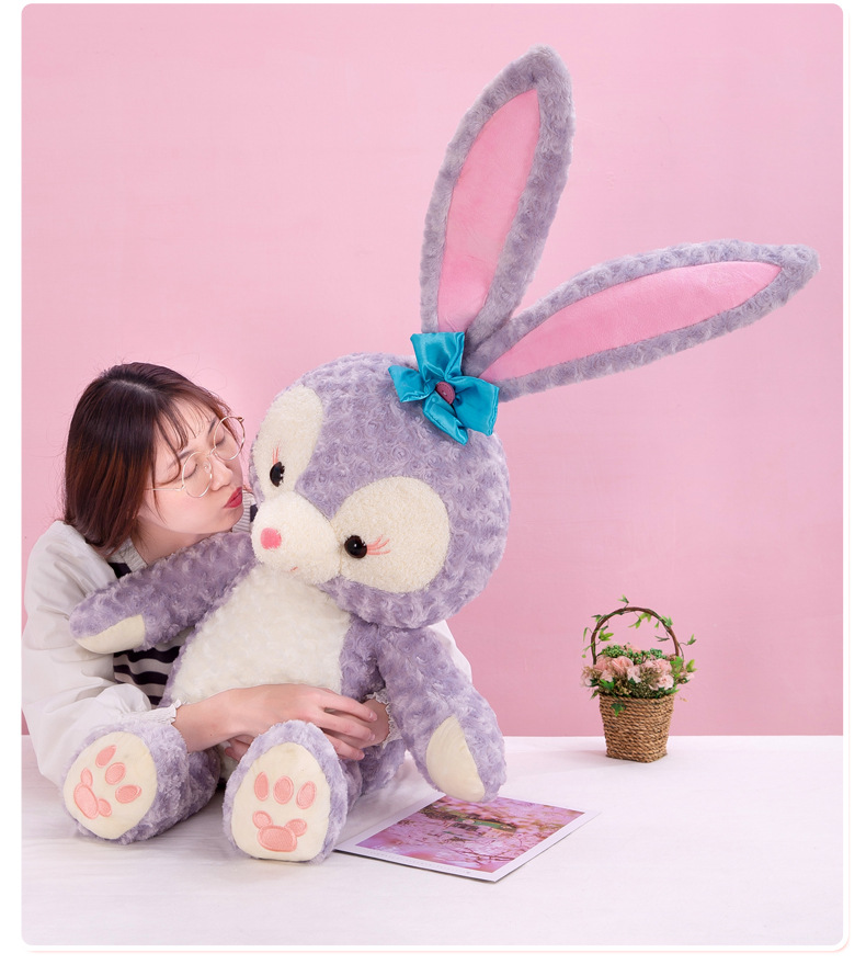 卡通星戴露史黛啦兔毛绒公仔玩偶兔子玩具布娃娃沙发卧室摆件饰品
