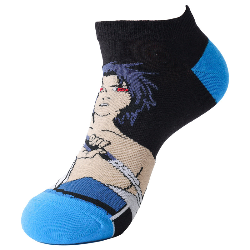 个性人物卡通袜中性男女船袜棉短袜动漫人物袜子漫画ins电视袜子