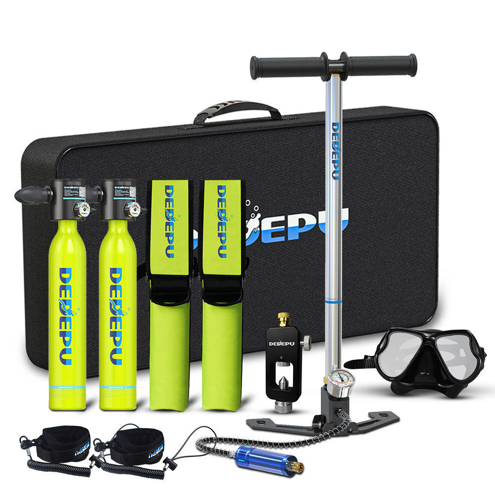 加急单2021冬潜水呼吸器深潜便携水下氧气罐小气瓶全套长时间游泳捕捞