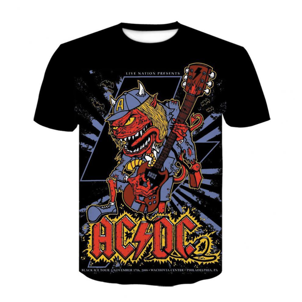 外国龙黑蓝龙珠图案3d印花短袖t恤个性半袖体恤青少年衣服