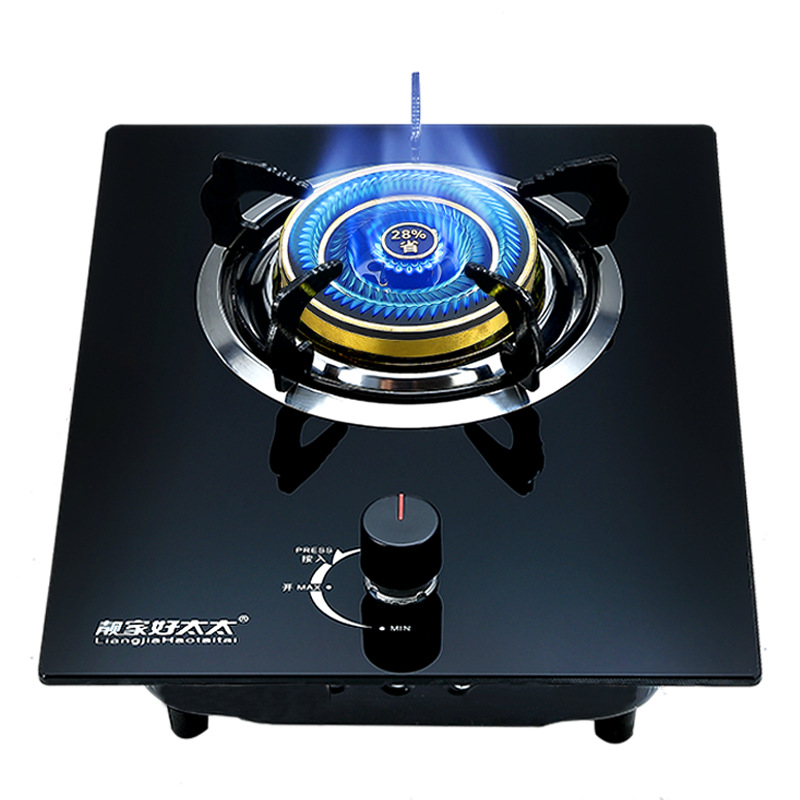 好太太煤气灶单灶厨房液化气灶台式炉灶具天然气单个嵌入式燃气灶