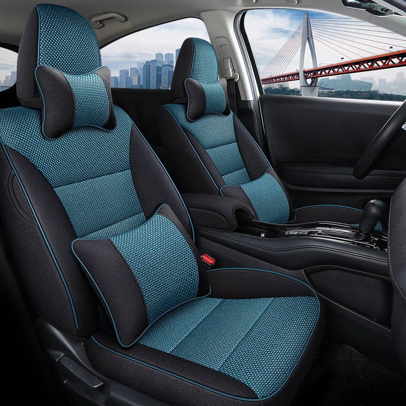 适用2020/19年款本田缤智xrv专用座套四季通用纤麻全包围座套批发