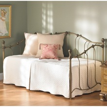欧式铁艺沙发床单人床简约公主床坐卧两用小户型复古做旧铁艺沙发