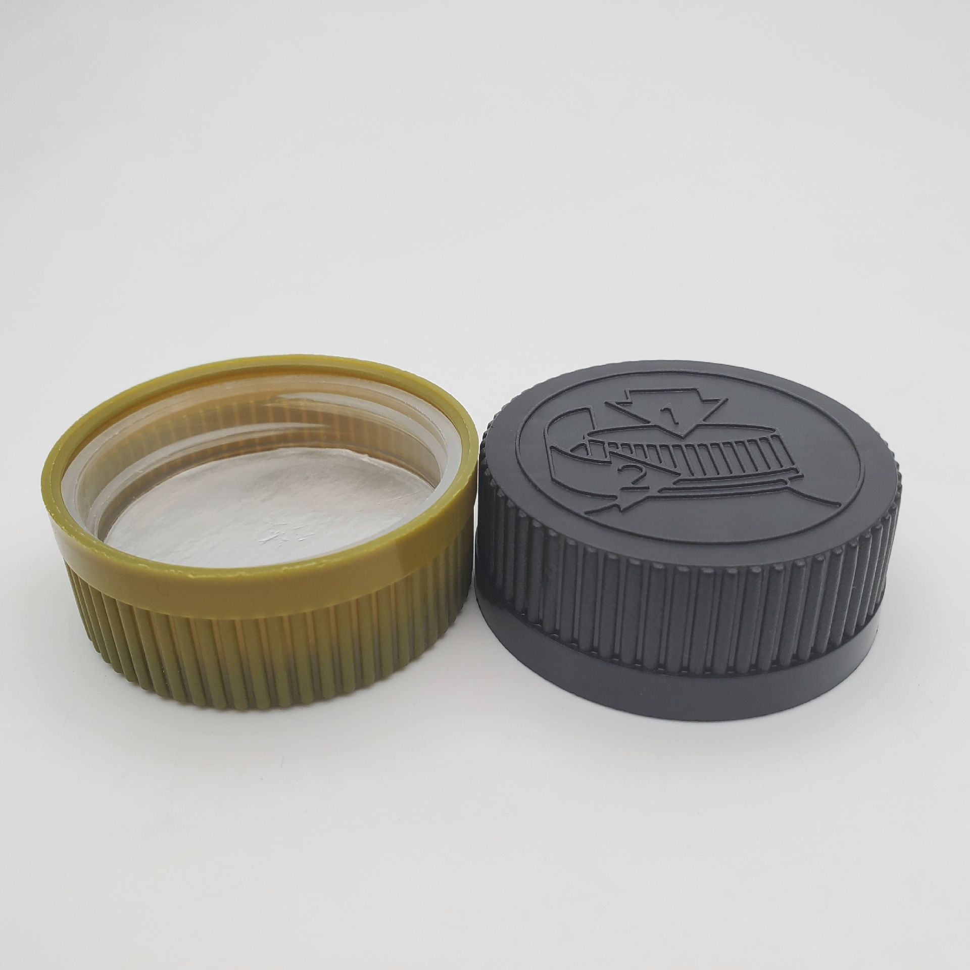 厂家直销药瓶用38牙图案款儿童安全盖带铝箔垫片压旋盖欢迎问价