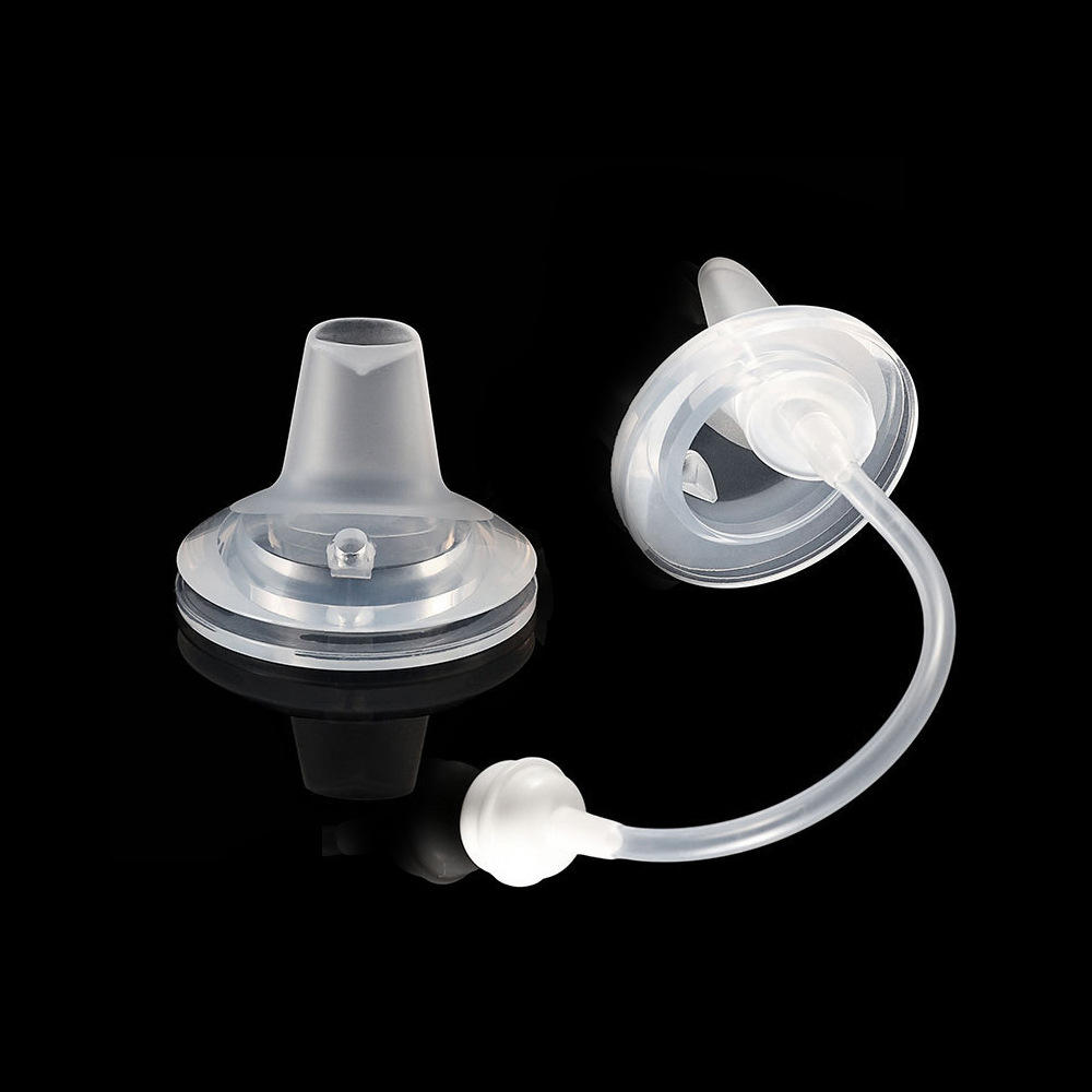 宽口径一口吸鸭嘴奶嘴   食品级硅胶宽口径5cm吸水嘴 奶瓶配件