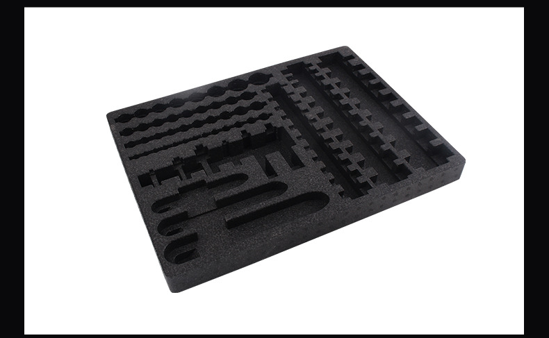 批发epp工具箱 黑色epp工具包装盒发泡胶快递防震包装盒